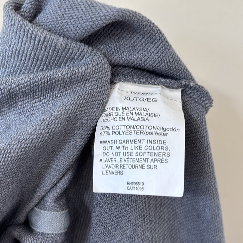 Under Armour Men’s Sportstyle Terry Sleeveless Hoodie Gray Size XL - Picture 10 of 10